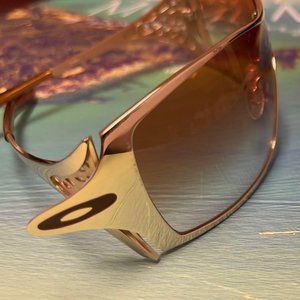 Oakley Dart Sunglasses - Women's Gold/Brown Frame
